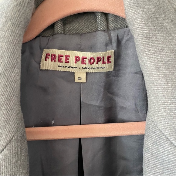 New Free People Hannah Double Breasted Blazer Jacket - Picture 5 of 6